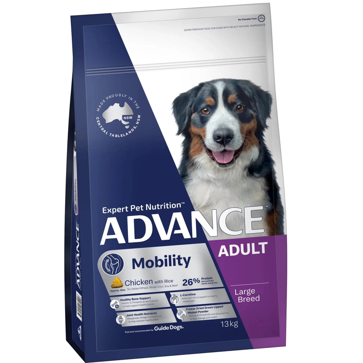 Advance Adult Dry Dog Food - Large Breed - Mobility - Ready Steady Pets
