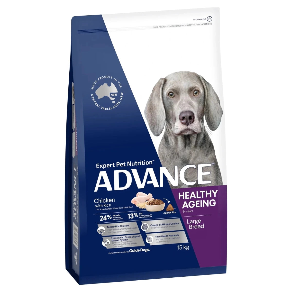 Advance Adult Dry Dog Food - Large Breeds - Healthy Ageing - Ready Steady Pets