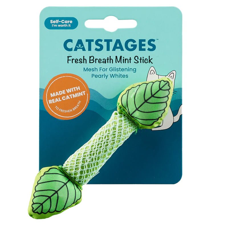 Catstages - Fresh Breath Mint Stick Cat Toy - Ready Steady Pets