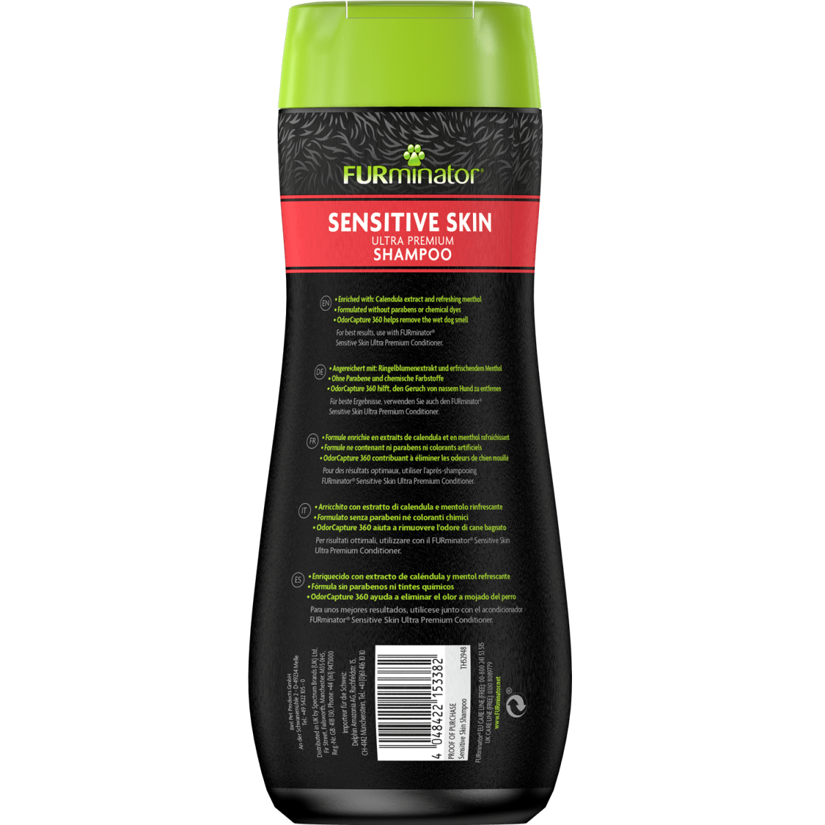 Furminator Sensitive Skin Ultra Premium Shampoo - Ready Steady Pets