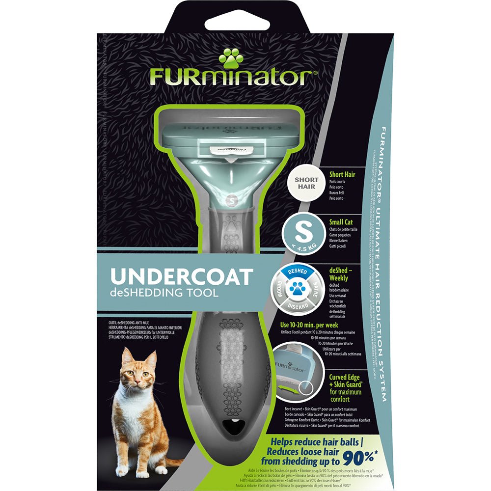 Furminator Undercoat Deshedding Tool – Short Hair Cats - Ready Steady Pets