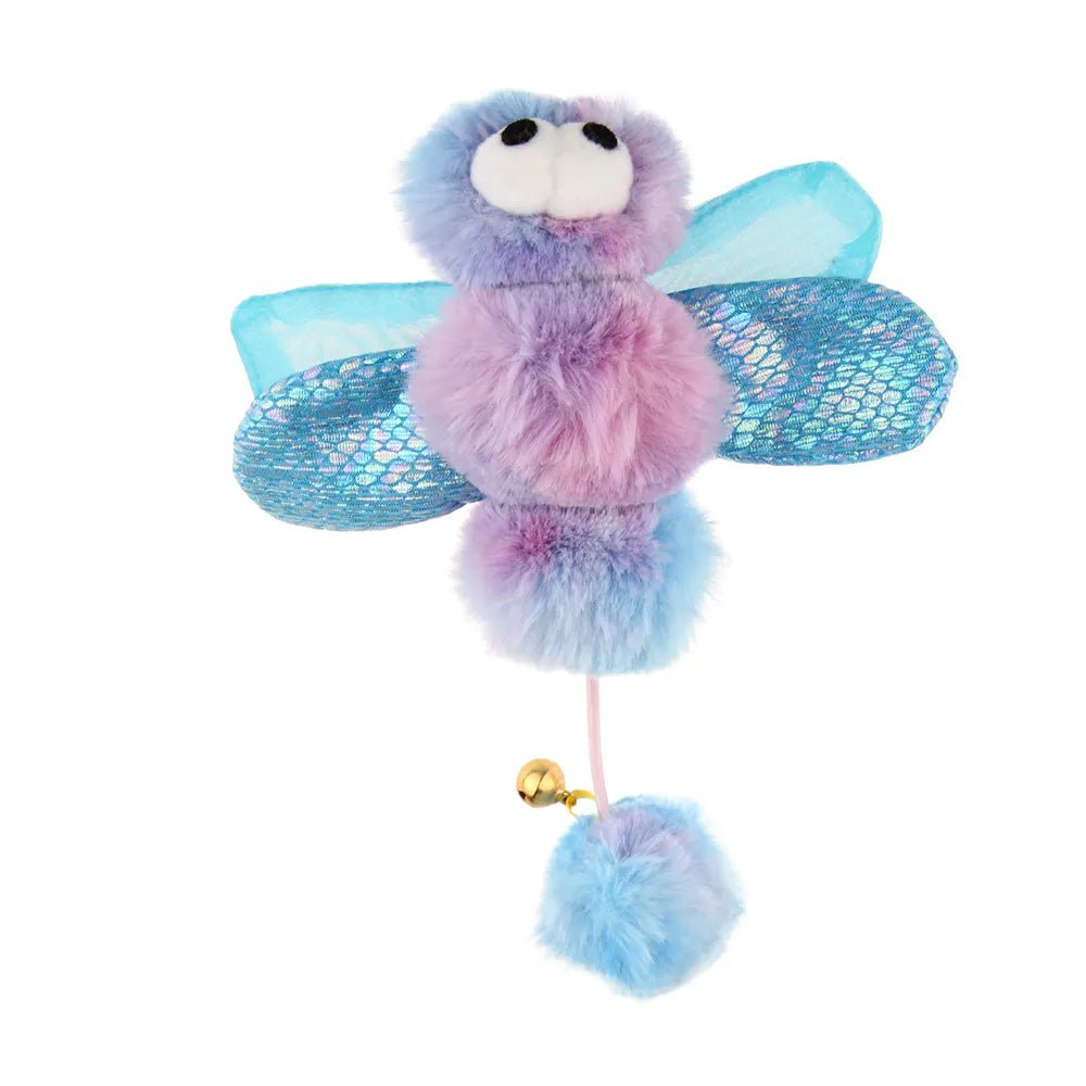 GiGwi Catch & Scratch Ice Cream Dragonfly Cat Toy - Ready Steady Pets