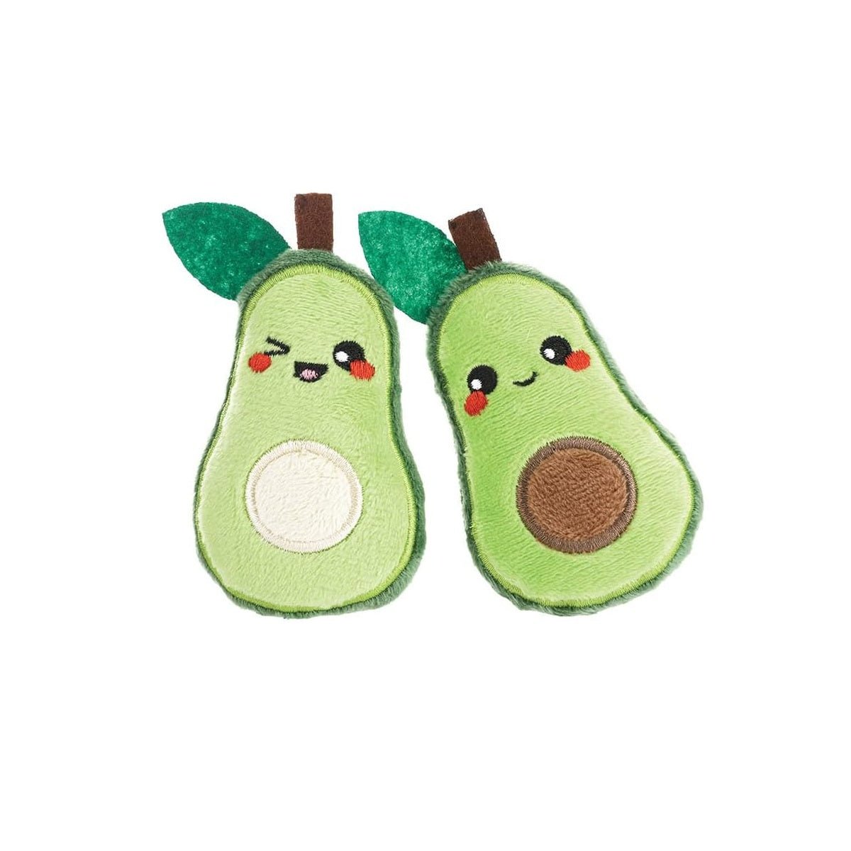 Hugsmart Crazy Catcher Avocado Cat Toy – 2pk - Ready Steady Pets