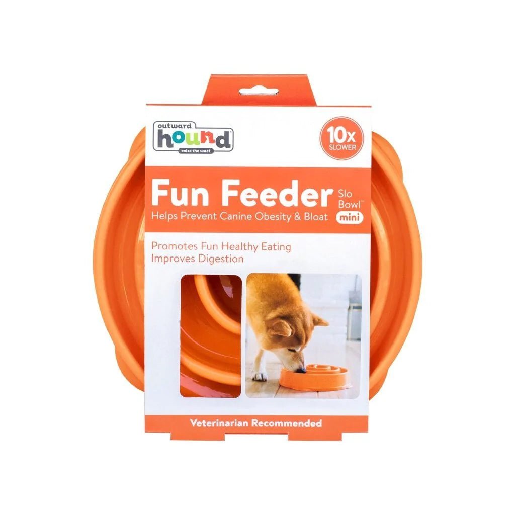 Outward Hound Fun Feeder Slo Bowl – Mini - Ready Steady Pets