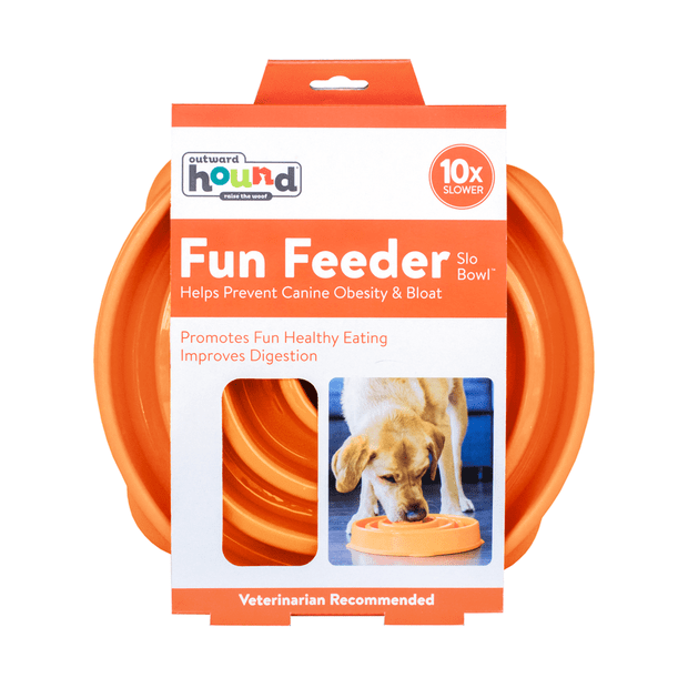 Outward Hound Fun Feeder Slo Bowl – Regular - Ready Steady Pets