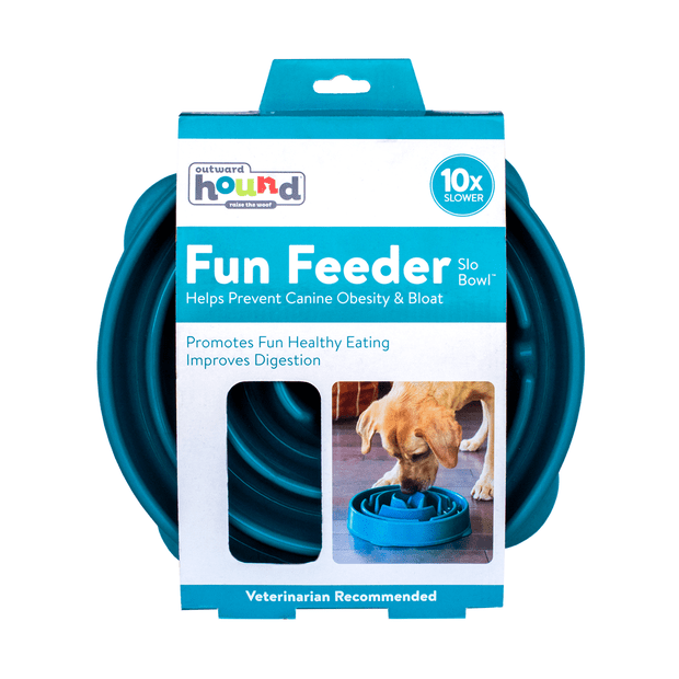 Outward Hound Fun Feeder Slo Bowl – Regular - Ready Steady Pets