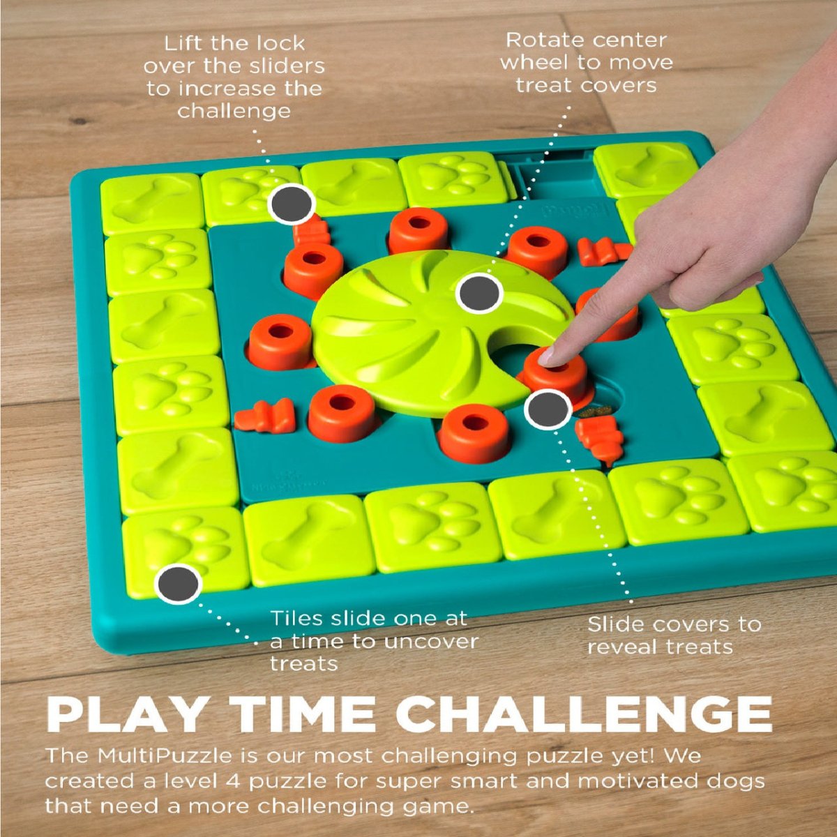Outward Hound Nina Ottosson Dog MultiPuzzle (Level 4) - Ready Steady Pets