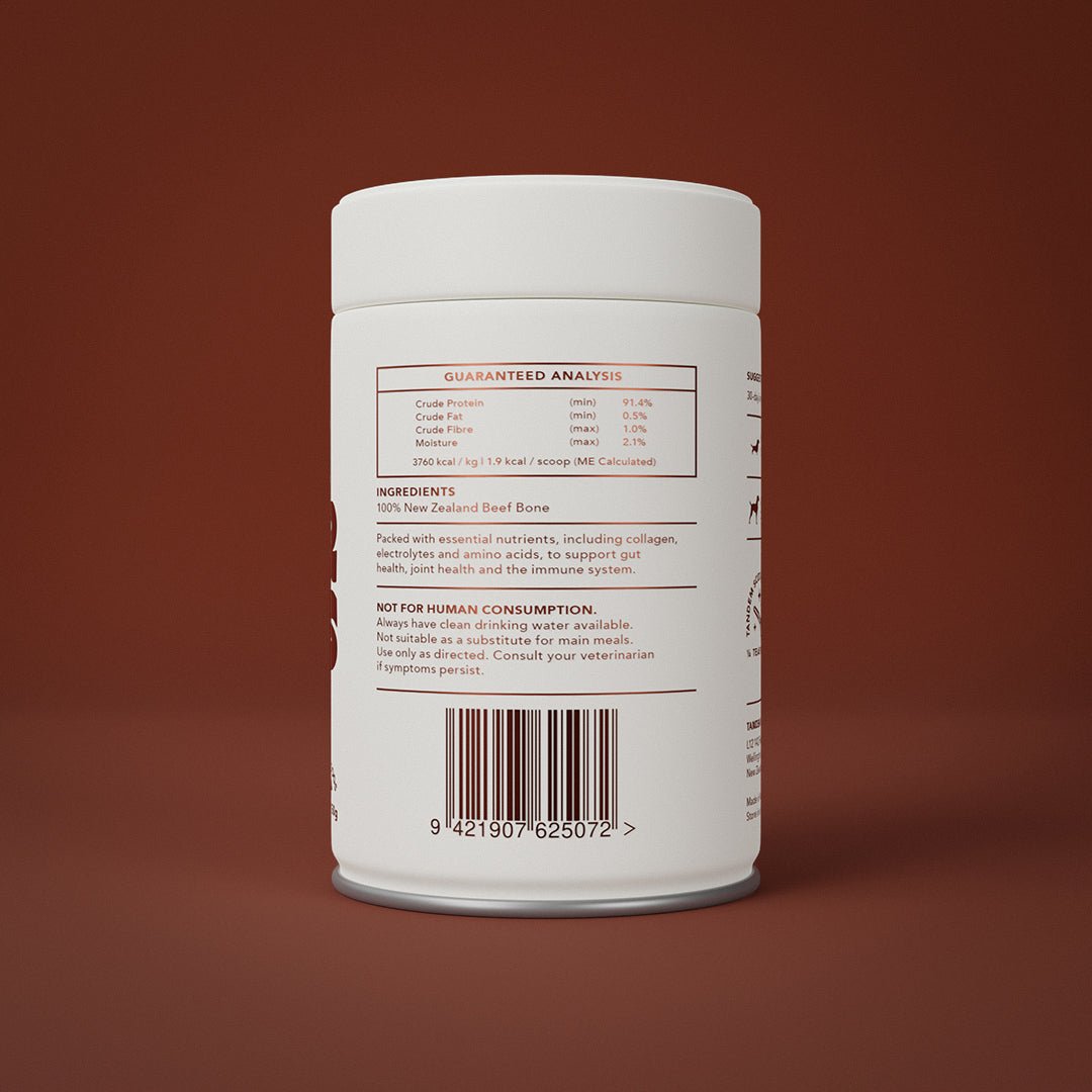 Tandem Super Foods New Zealand Beef Bone Broth Powder Cats and Dogs - Ready Steady Pets
