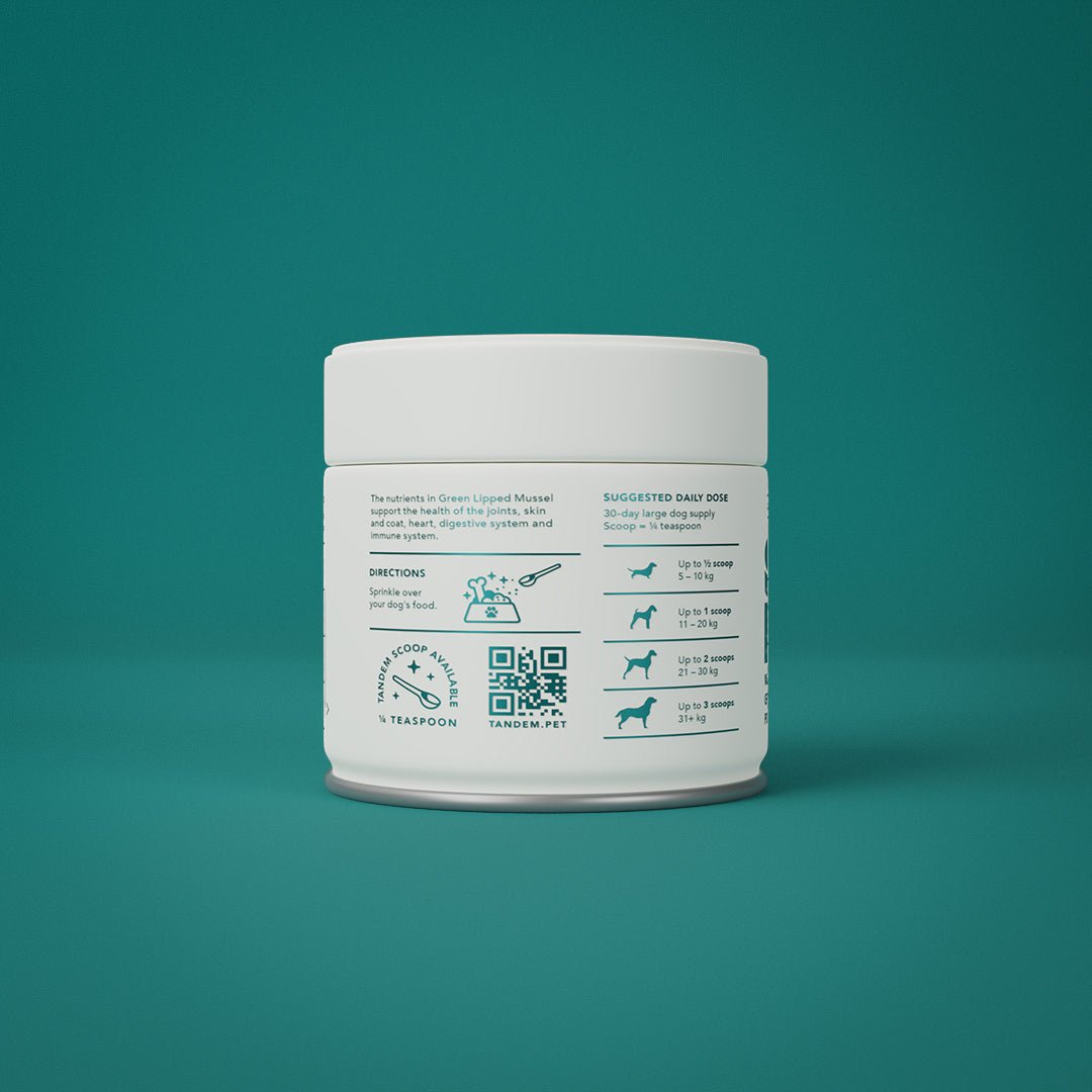 Tandem Super Foods New Zealand Green Lipped Mussel Powder Cats and Dogs - Ready Steady Pets