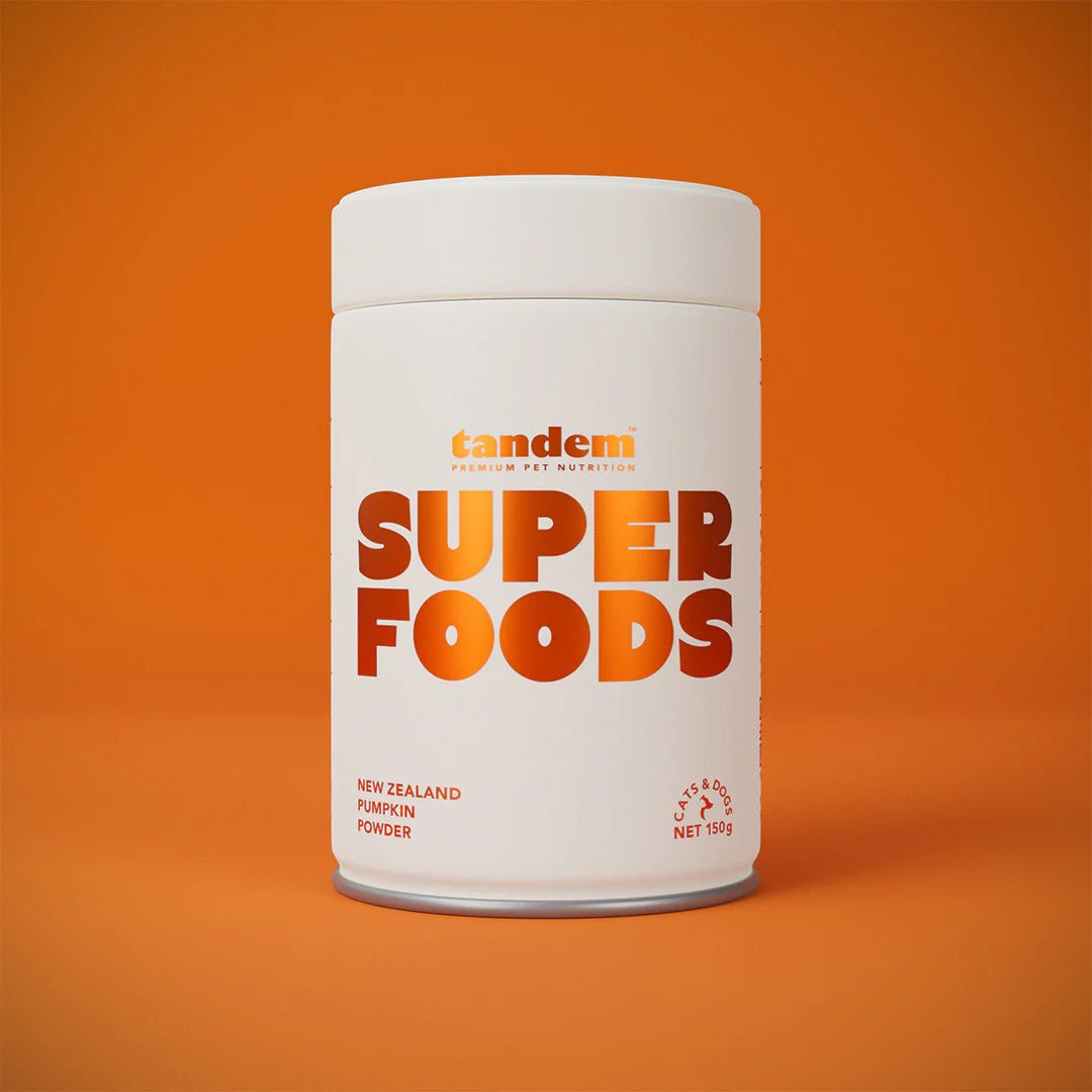 Tandem Super Foods New Zealand Pumpkin Powder Cats and Dogs - Ready Steady Pets